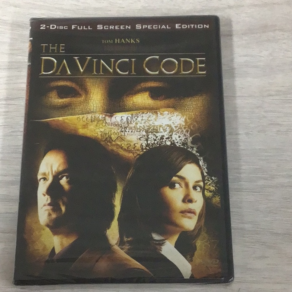 DVD 2 DISC FULL SCREEN SPECIAL EDITION THE DA VINCI CODE